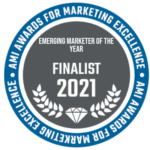 AMI's Emerging Marketer of the year badge